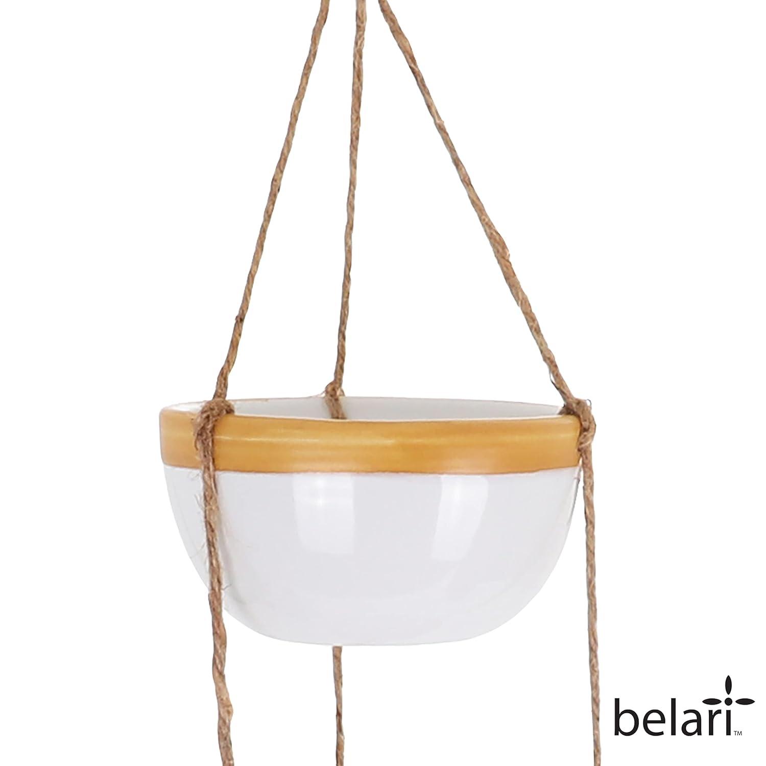 Belari Ceramic Hanging Planter