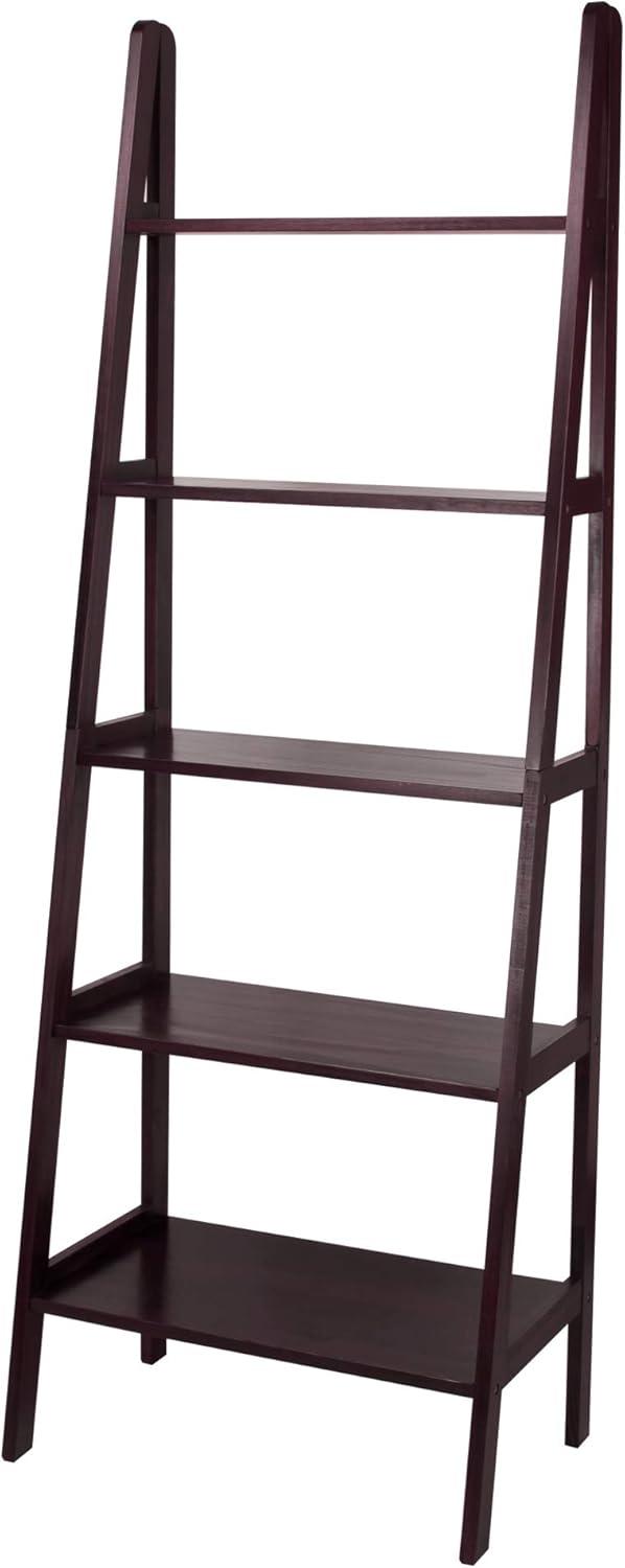 Casual Home 5-Shelf Ladder Bookcase