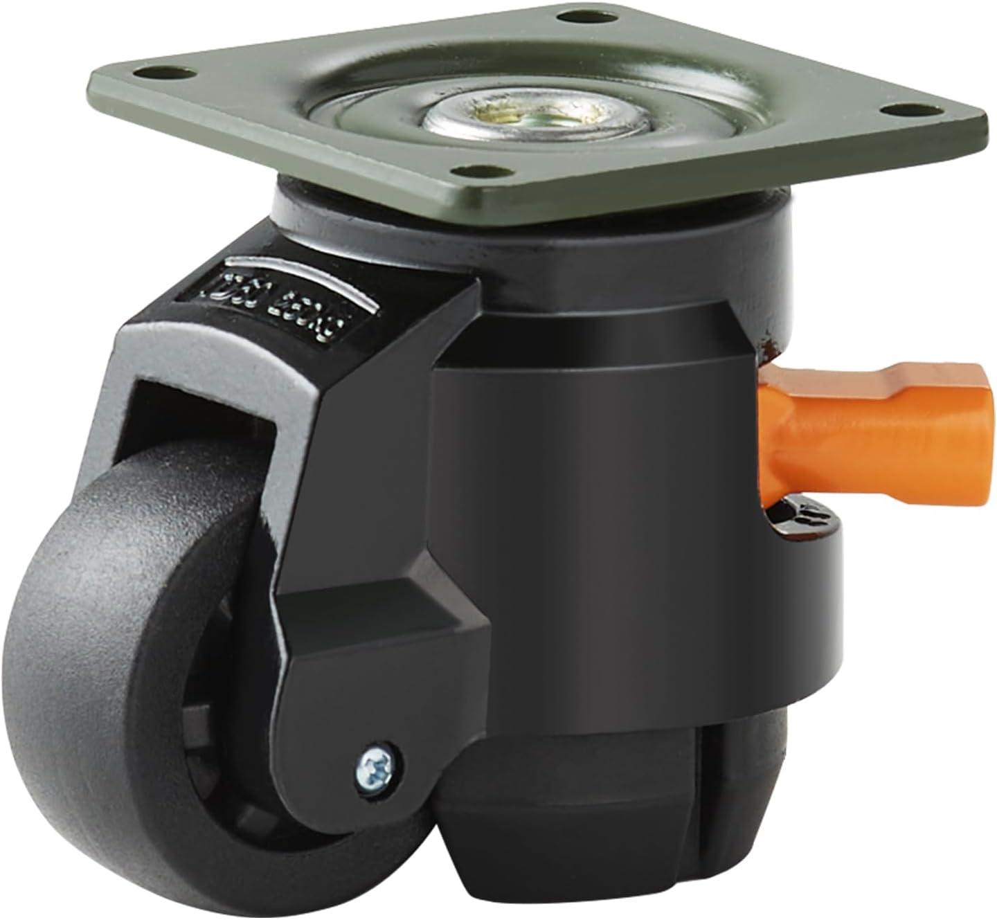 Leveling Casters, Set of 4, 2200 lbs Total Load Capacity