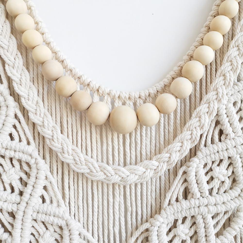 Rosalind Wheeler Macrame Wall Hanging Large Boho Wall Decor Wall Decor Living Room