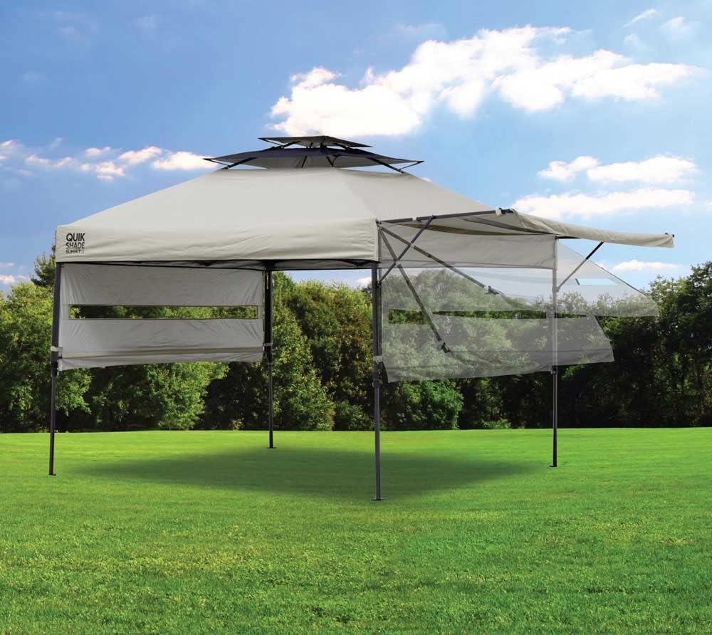 Summit 17 Ft. W x 10 Ft. D Steel Pop-Up Canopy