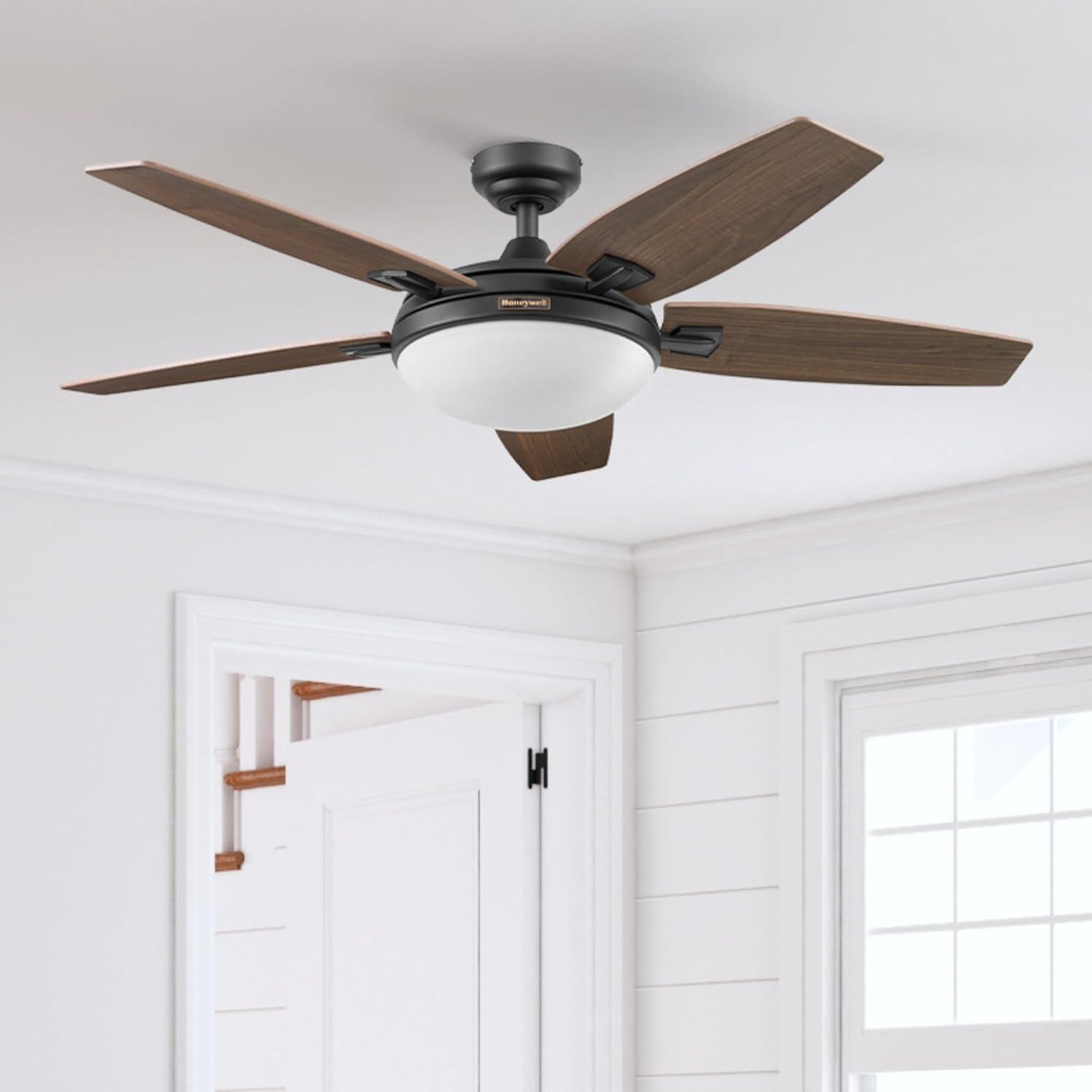 Carmel 48'' Ceiling Fan with LED Lights and Remote Included