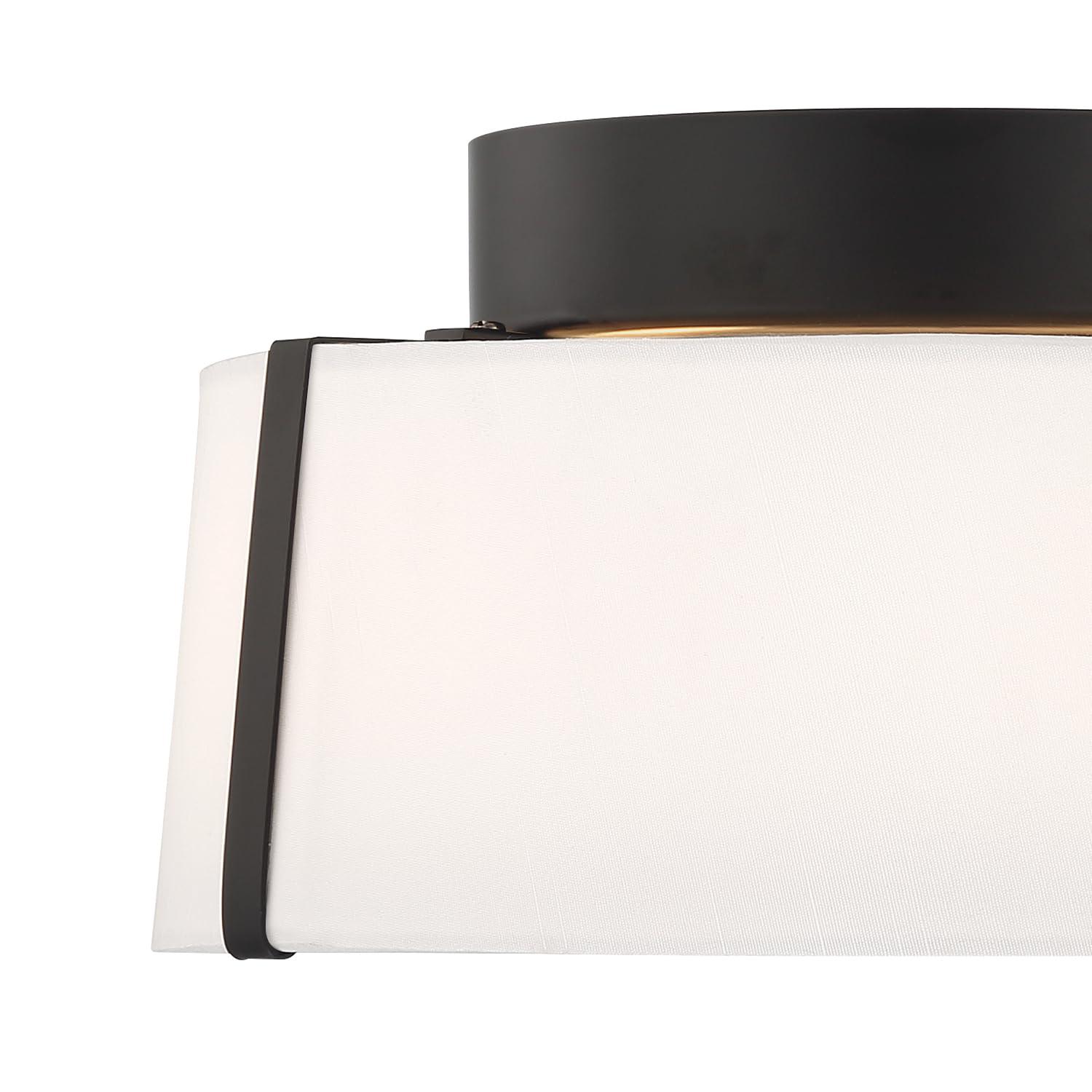 Crystorama Lighting - Two Light Ceiling Mount - Fulton - Two Light Flush Mount