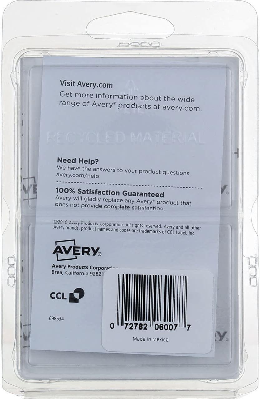 Avery Colored Foil Stars 1/2" dia Assorted Colors 440/Pack 06007