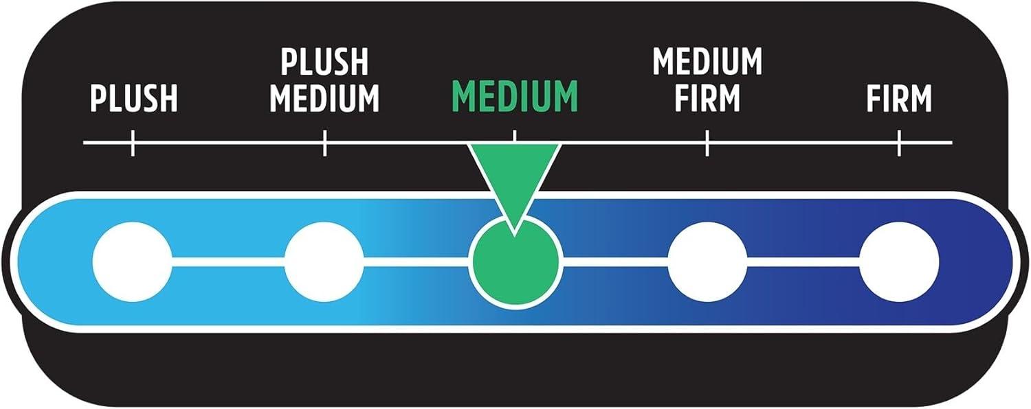 Slumber Solutions Active 12-inch Charcoal Memory Foam Mattress King