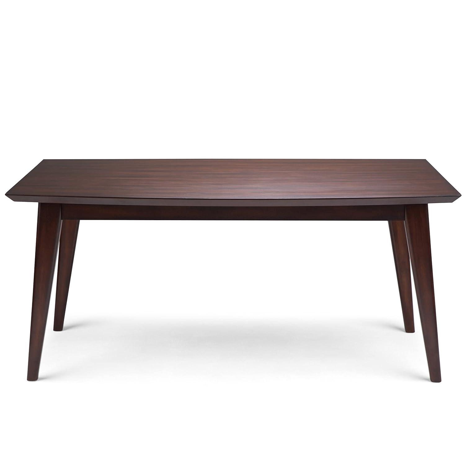 Simpli Home Draper Dining Table in Java Brown