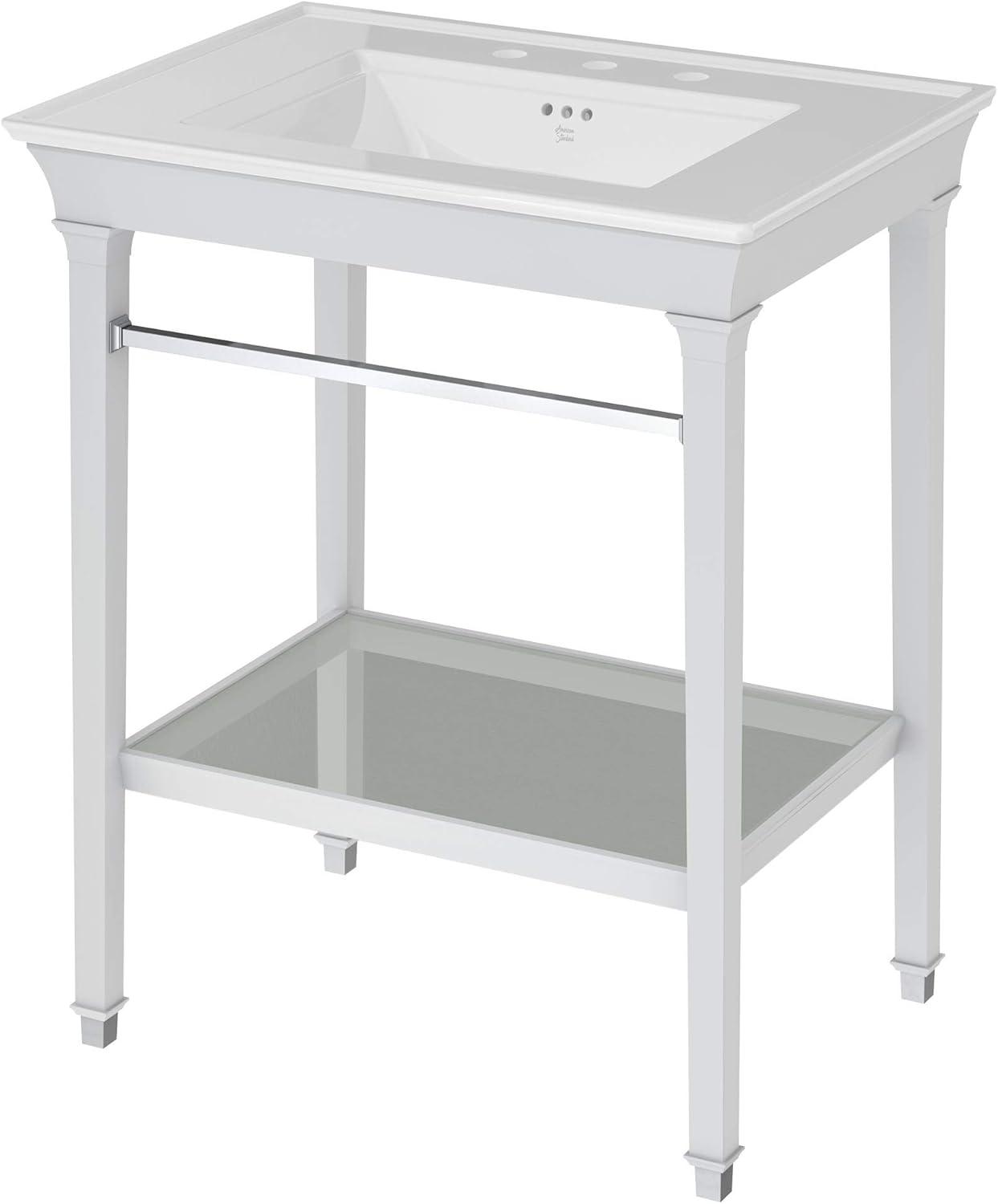 Town Square S White Ceramic Above-Counter Vanity Sink