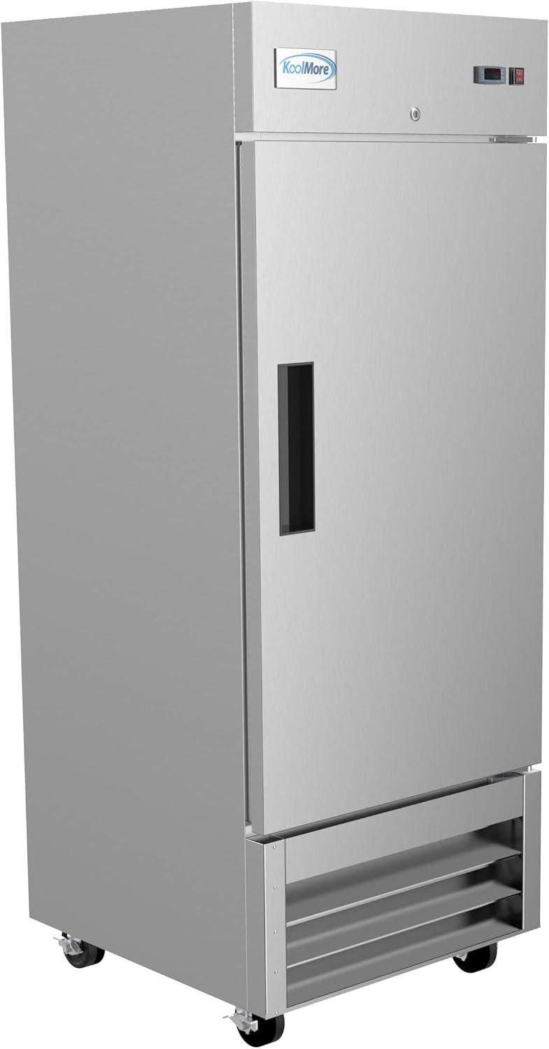 29 in. One-Door Reach-In Freezer 23 cu ft. RIF-1D-SS.