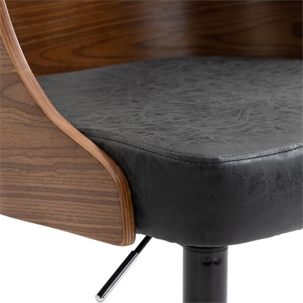 OS Home & Office Chair, Black & Wood