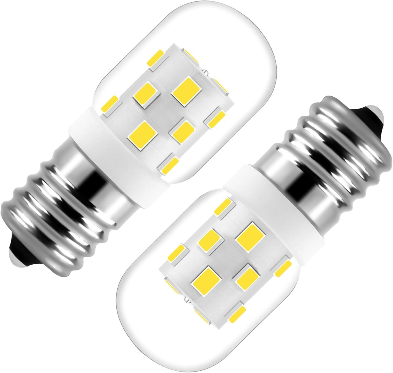 AMI PARTS 8206232A Bulb 40w 125v Microwave Oven Light Replacement Part for Whirlpool Kenmore Maytag Microwave (2pc)