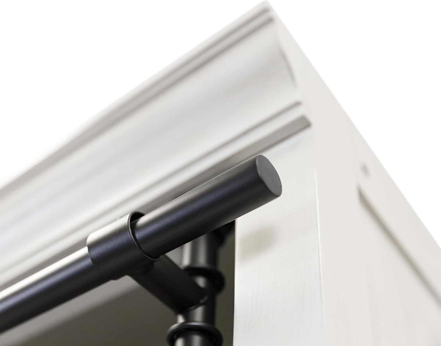 Birch Lane™ Frye Three 8' Tall Bookcase Wall With Fireplace and Ladder, Storage Organizer, Black