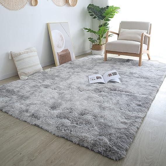 nuLOOM Cloud Shag Accent Rug, 3x5, Gray