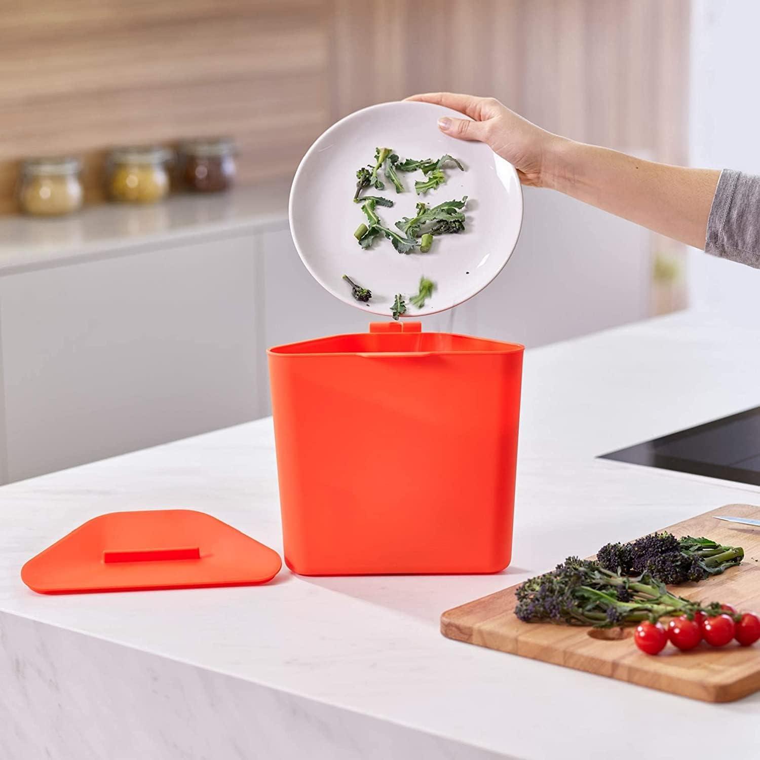 Joseph Joseph Totem Waste & Recycling Dual Kitchen Trash Can