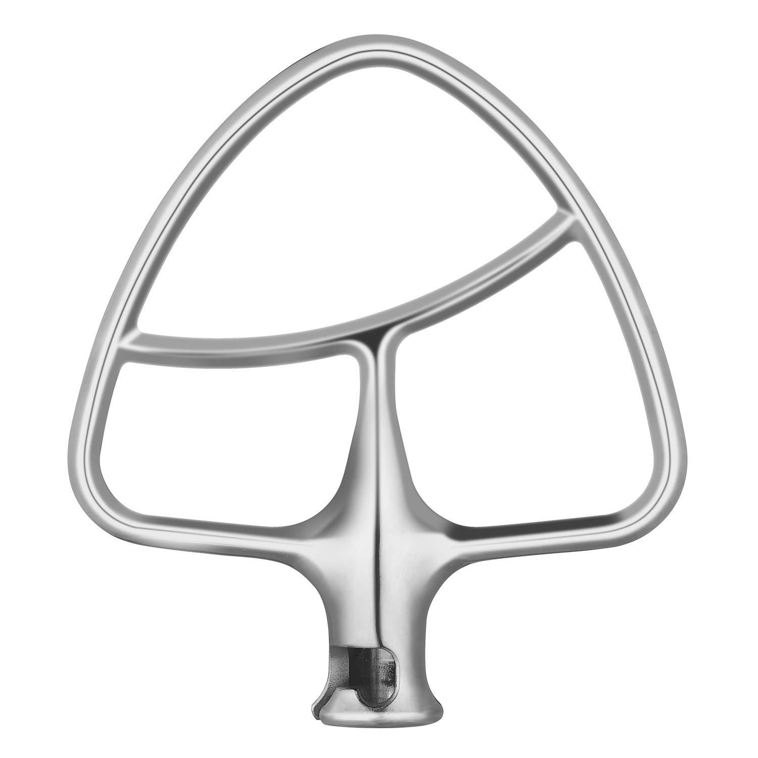 Stainless Steel Flat Beater Tilt-Stand Mixer Attachments for 4.5-5QT K45SS KSM165 KSM100 KSM95