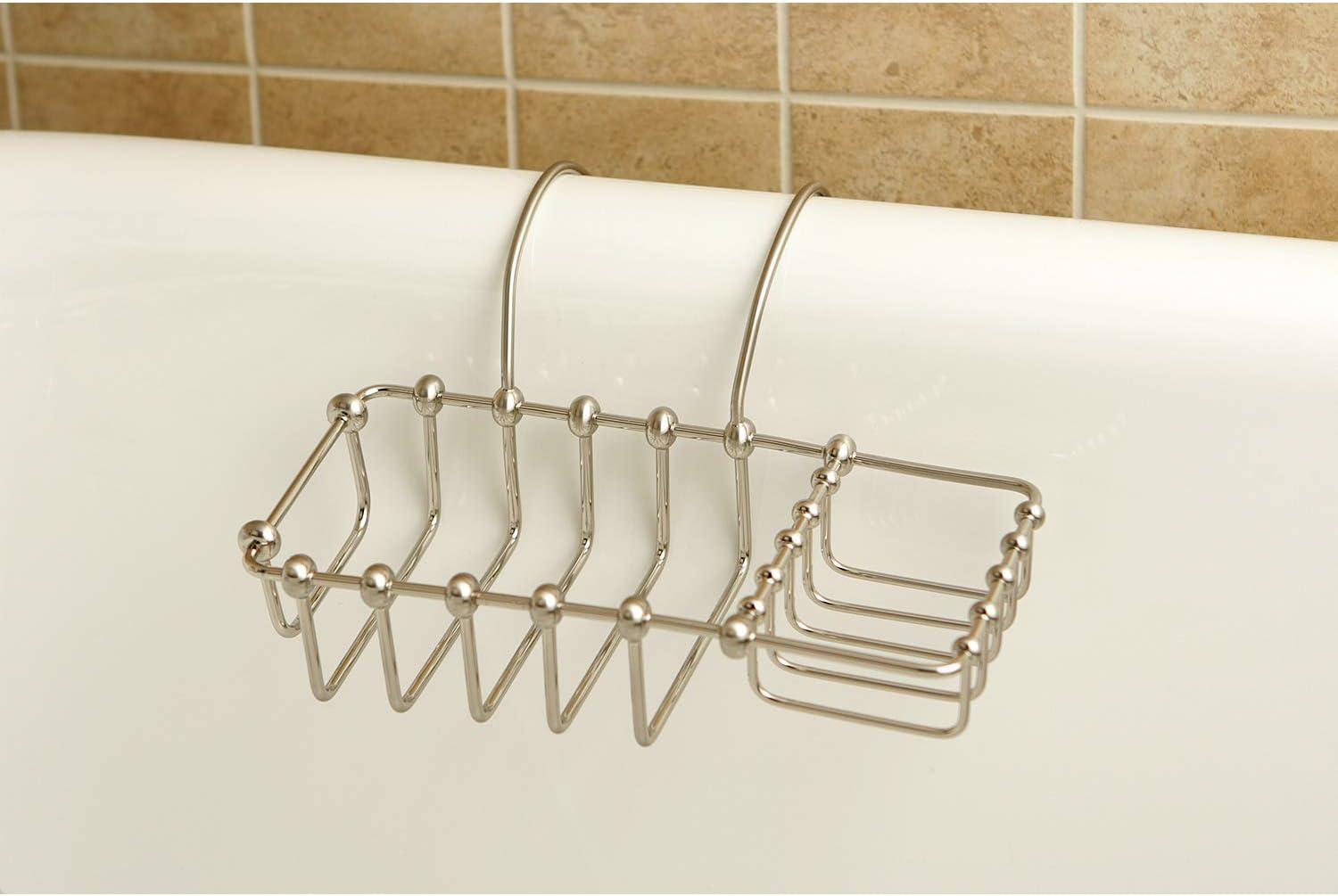 Kingston Brass Vintage 8-3/8 Inch Clawfoot Tub Hanging Soap and Sponge Holder