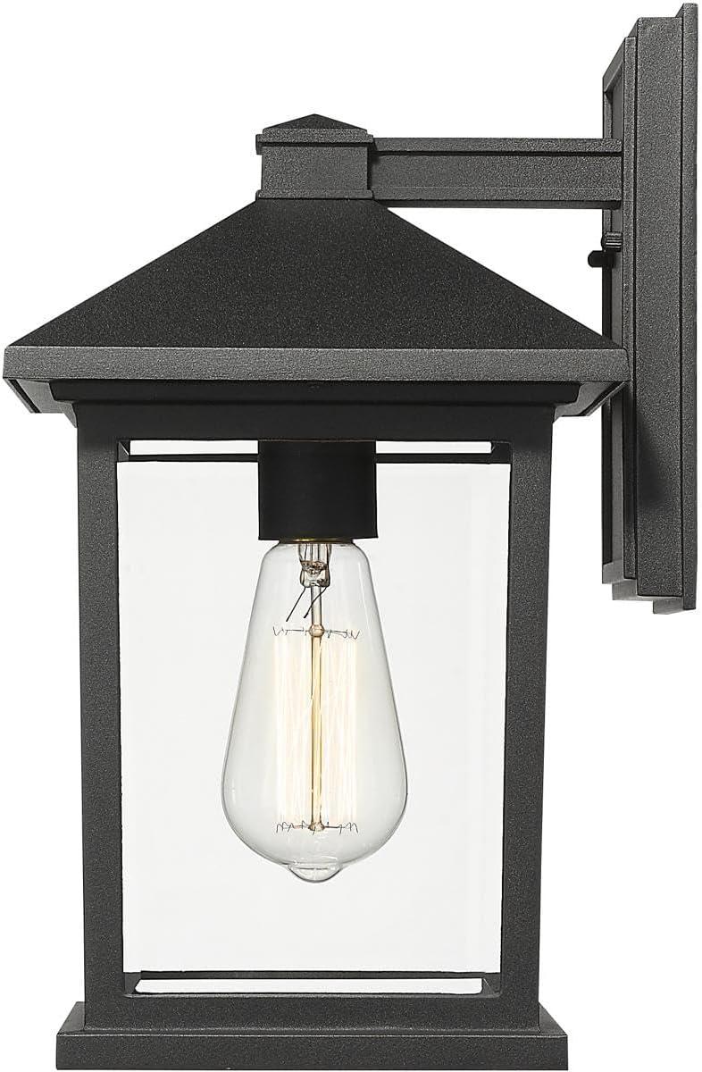 Z-Lite 531M-BK 1 Outdoor Wall Light, Black
