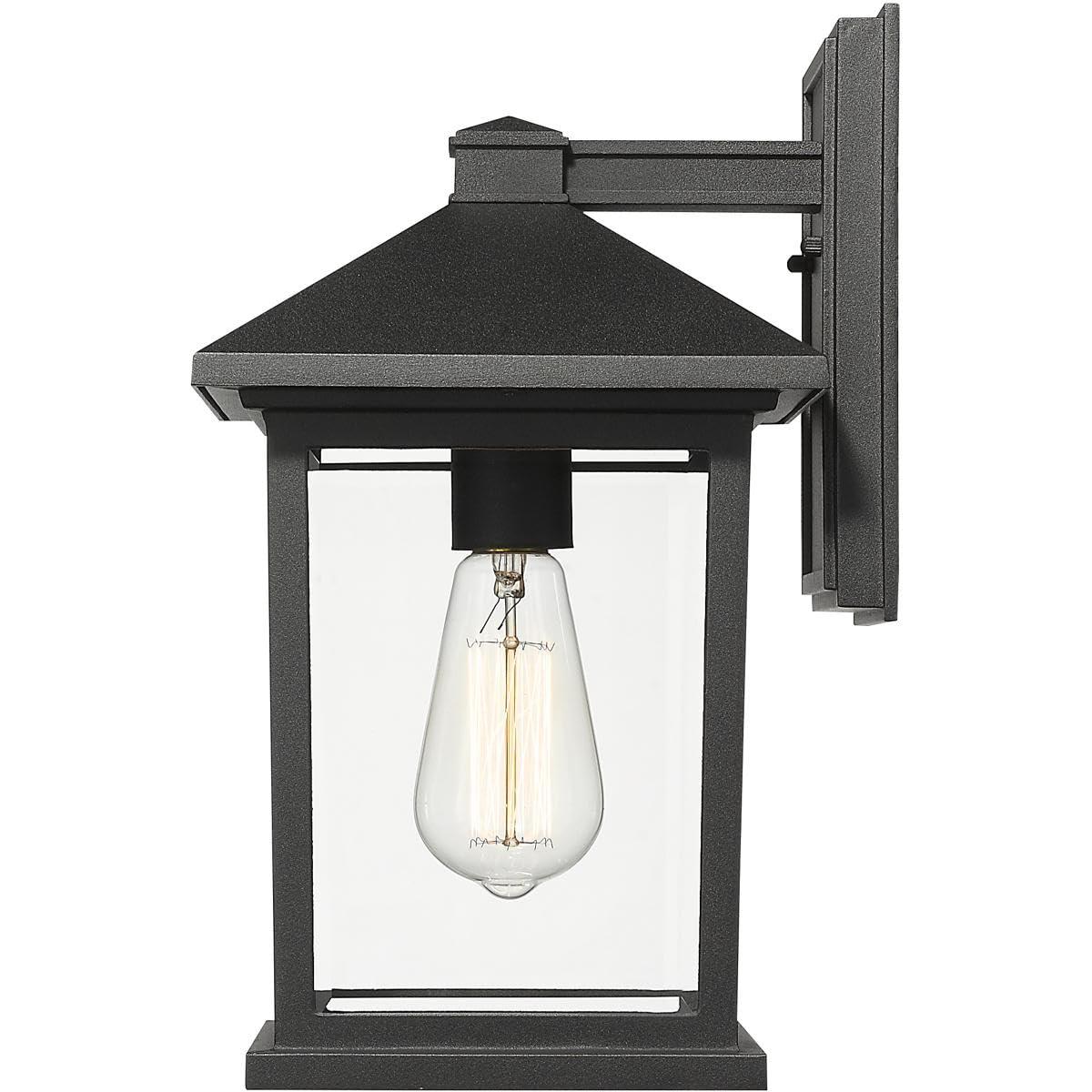 Z-Lite 531M-BK 1 Outdoor Wall Light, Black