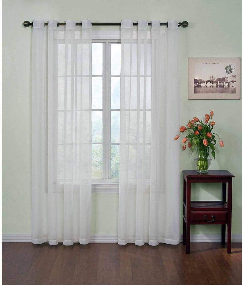 Arm & Hammer Traditional Grommet Sheer Curtain Panel, 59" x 84"