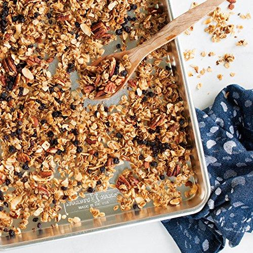 (2 pack) Nordic Ware Naturals 18" x 13" Aluminum Half Sheet, Rectangular Cookie & Baking Sheet Pan