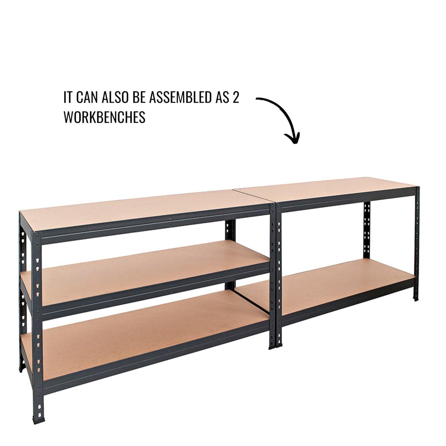 AR SHELVING AR Shelving Heavy Duty Sturdy Storage Rack Collection for Garage and Workshop