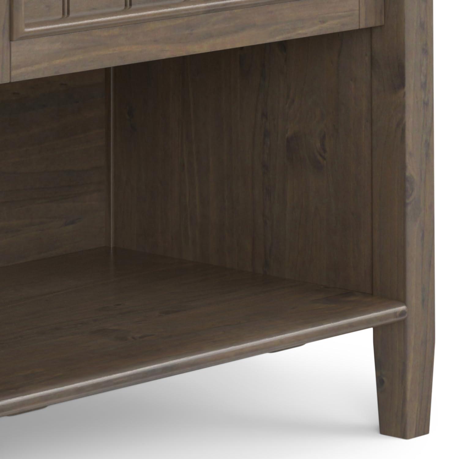 Simpli Home 24"W Solid Wood Bedside Table with Drawer