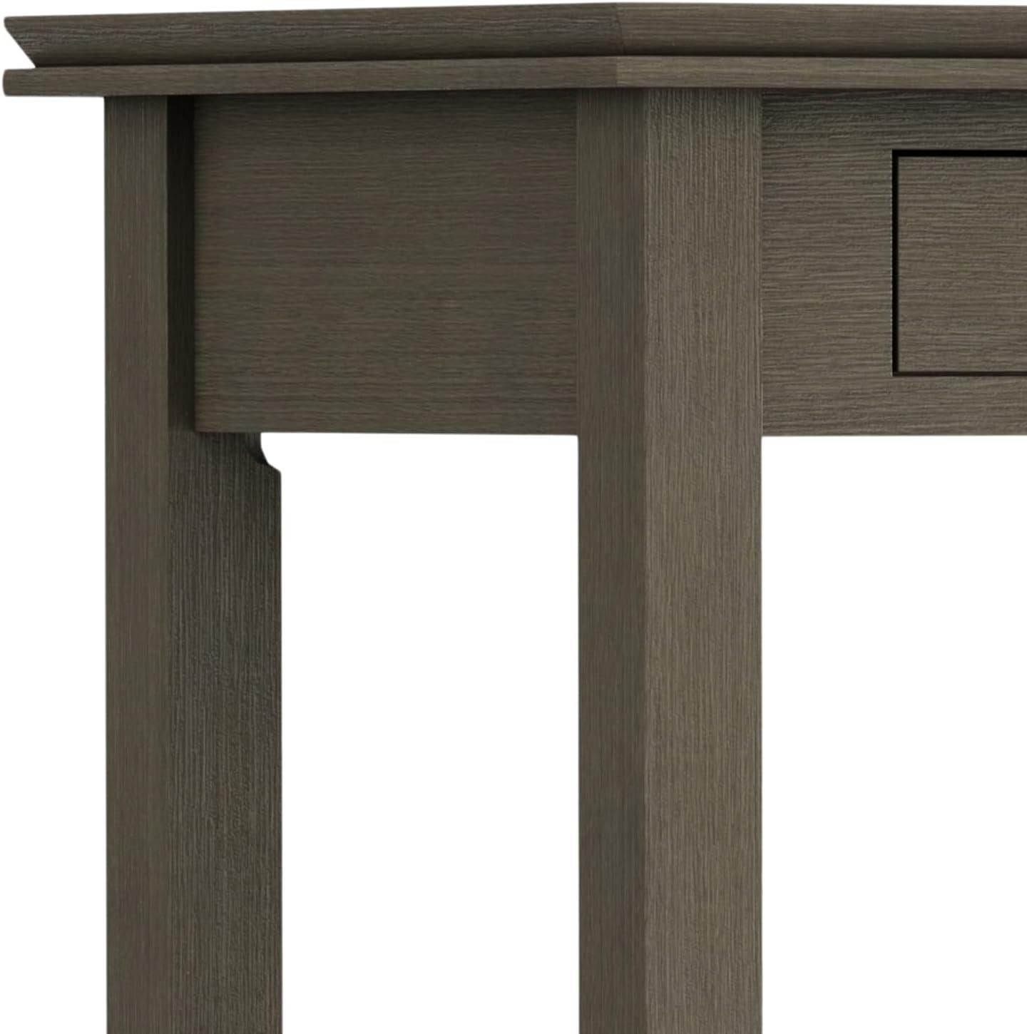 Simpli Home Artisan 46"W Solid Wood Storage Console Table with 2 Storage Drawers