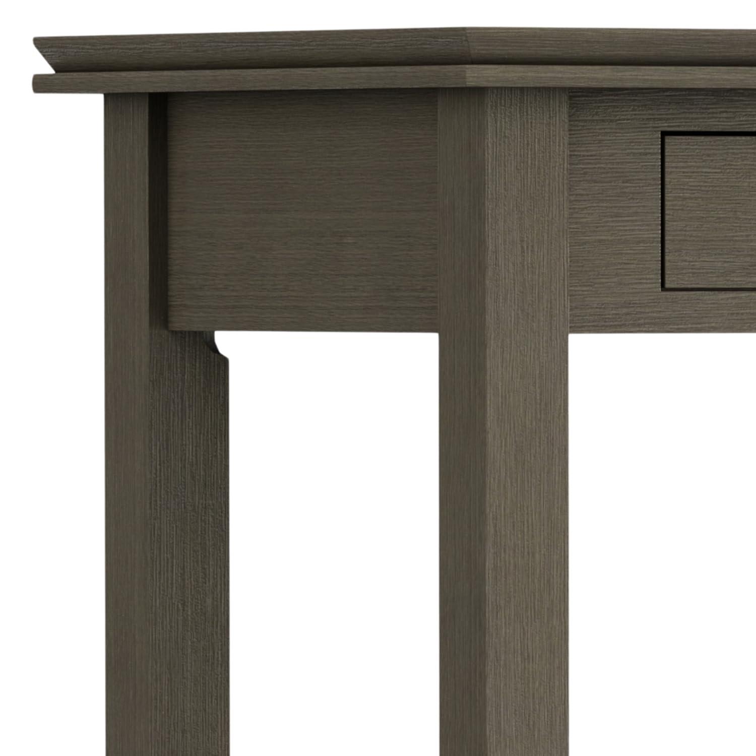 Simpli Home Artisan 46"W Solid Wood Storage Console Table with 2 Storage Drawers