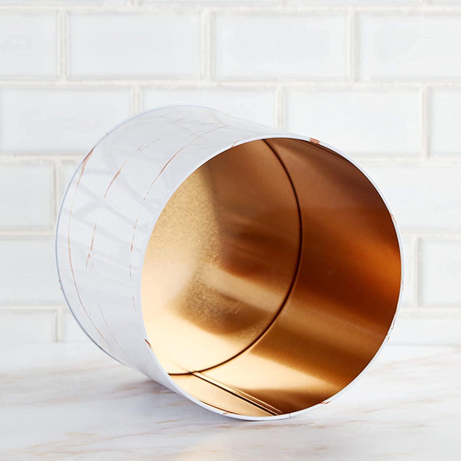 Kitchen Essentials Kitchen Utensil Holder for Countertop Organizer 6.5″ Large Cooking Utensil Crock Farmhouse Utensil Caddy Modern Home Décor Big Spatula Holder Jumbo Apartment Essentials White