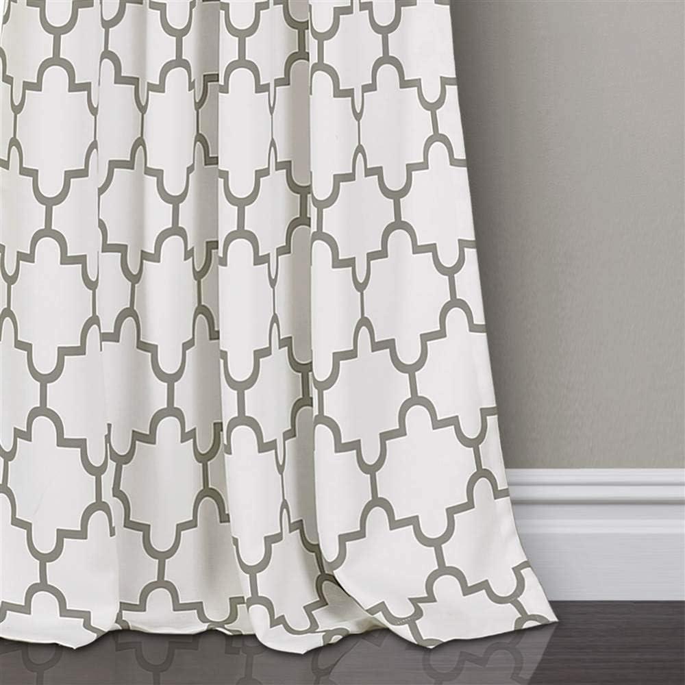 Lush Decor Polyester Room Darkening Curtain Pair (Set of 2)