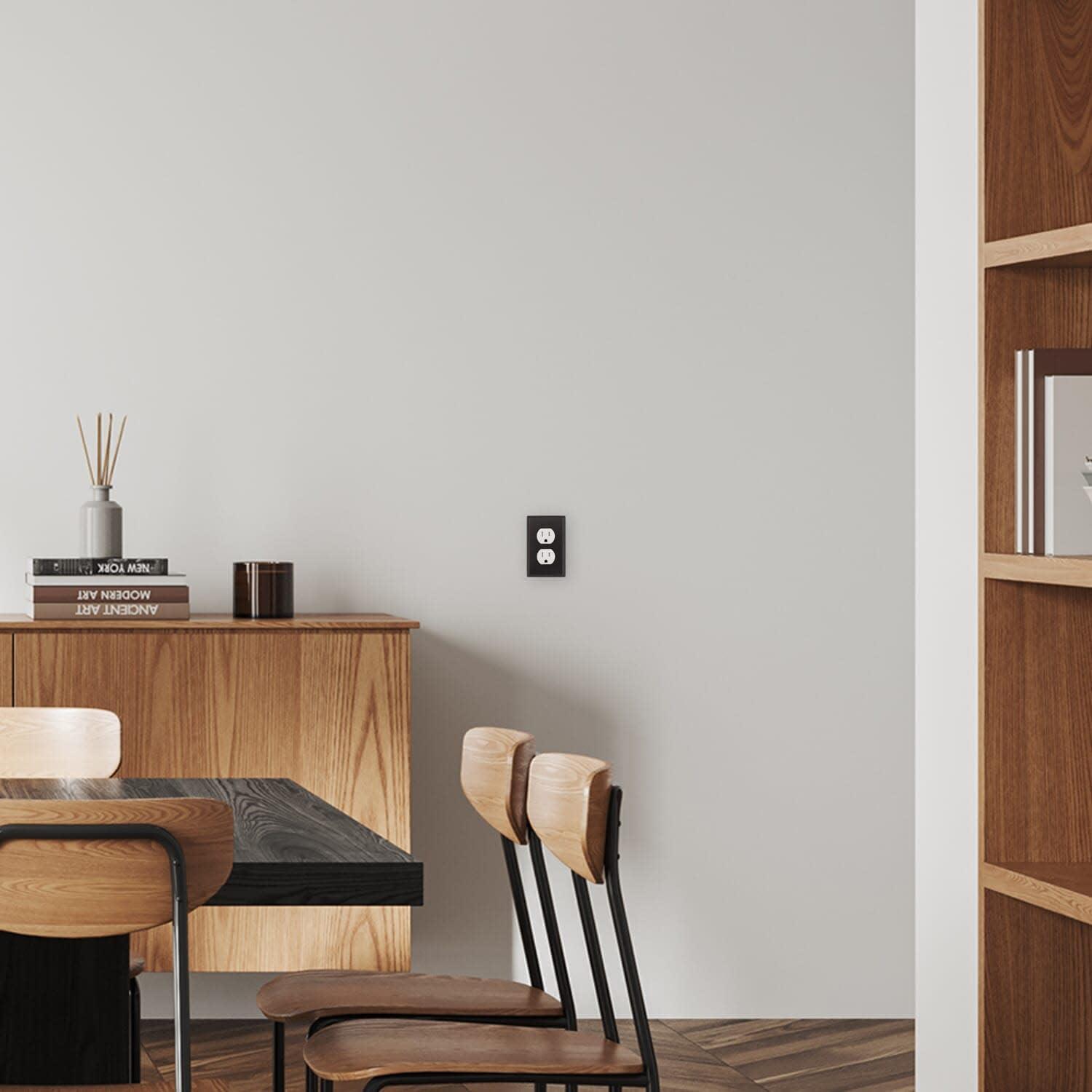 New York 1-Gang Duplex Outlet Wall Plate