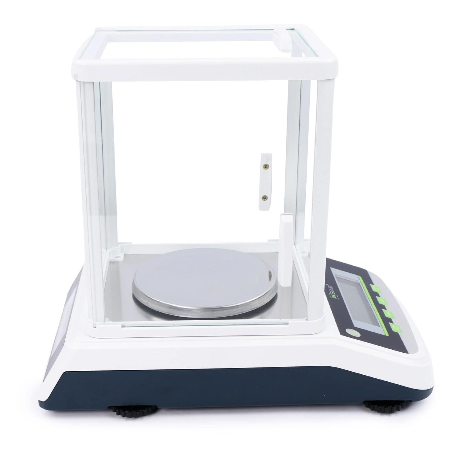 U.S. Solid 1mg Analytical Balance 300g x 0.001g High Precision Digital Lab Scale with 2 LCD Screens