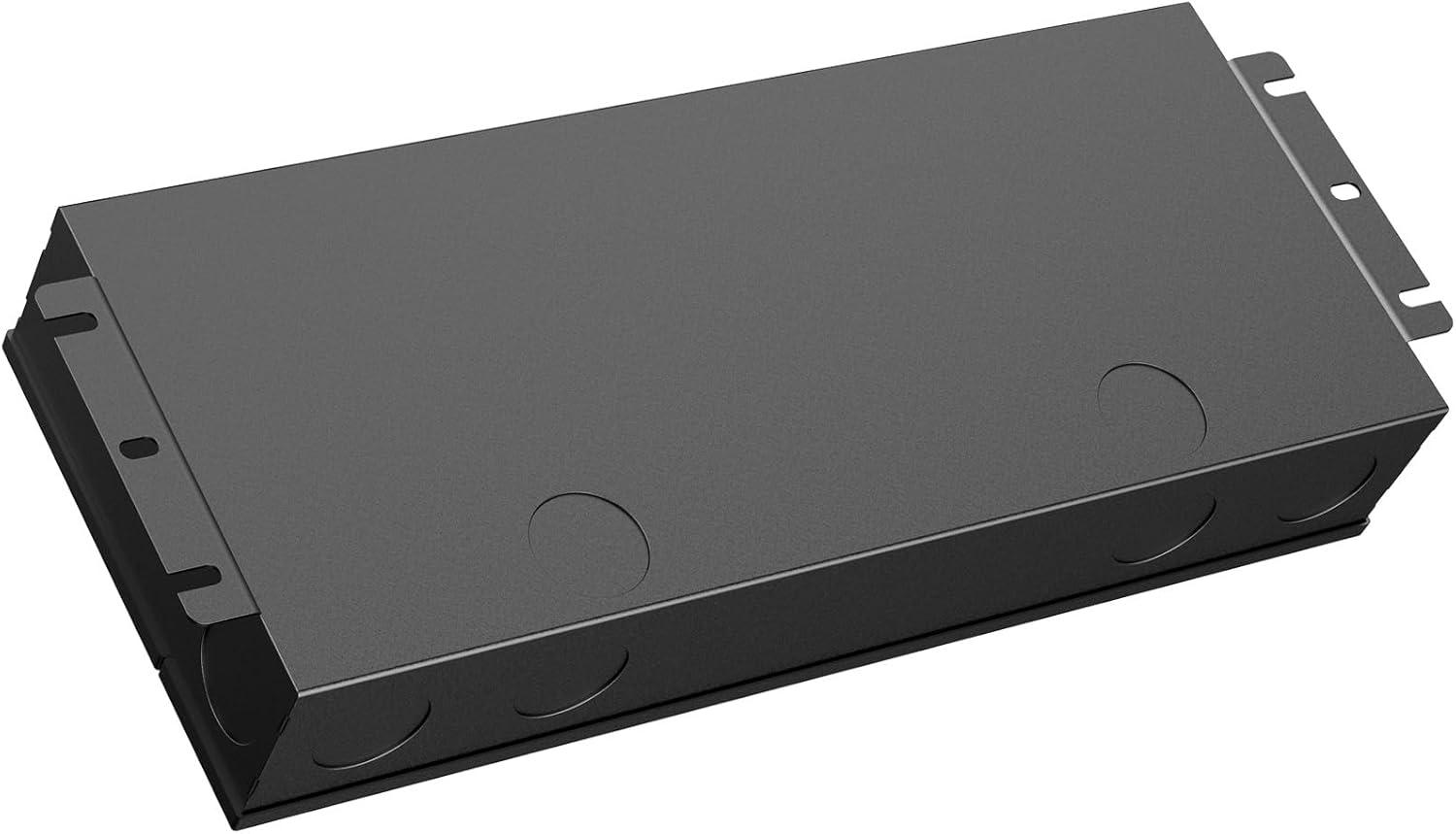 GOOVER 200W Dimmable LED Driver, 12V Triac Dimmable Power Supply, AC to DC Transformer for LED Light, Compatible with Lutron and Leviton Dimmer, Waterproof IP67 and UL Listed