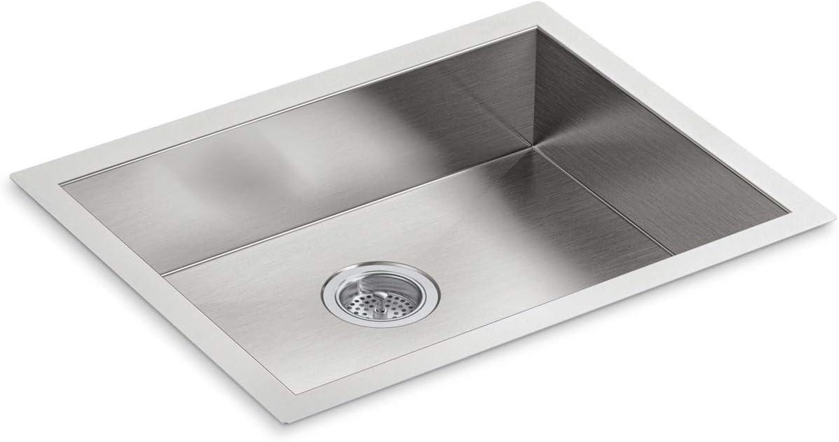 Vault 24-Inch Stainless Steel Single-Bowl Undermount Kitchen Sink