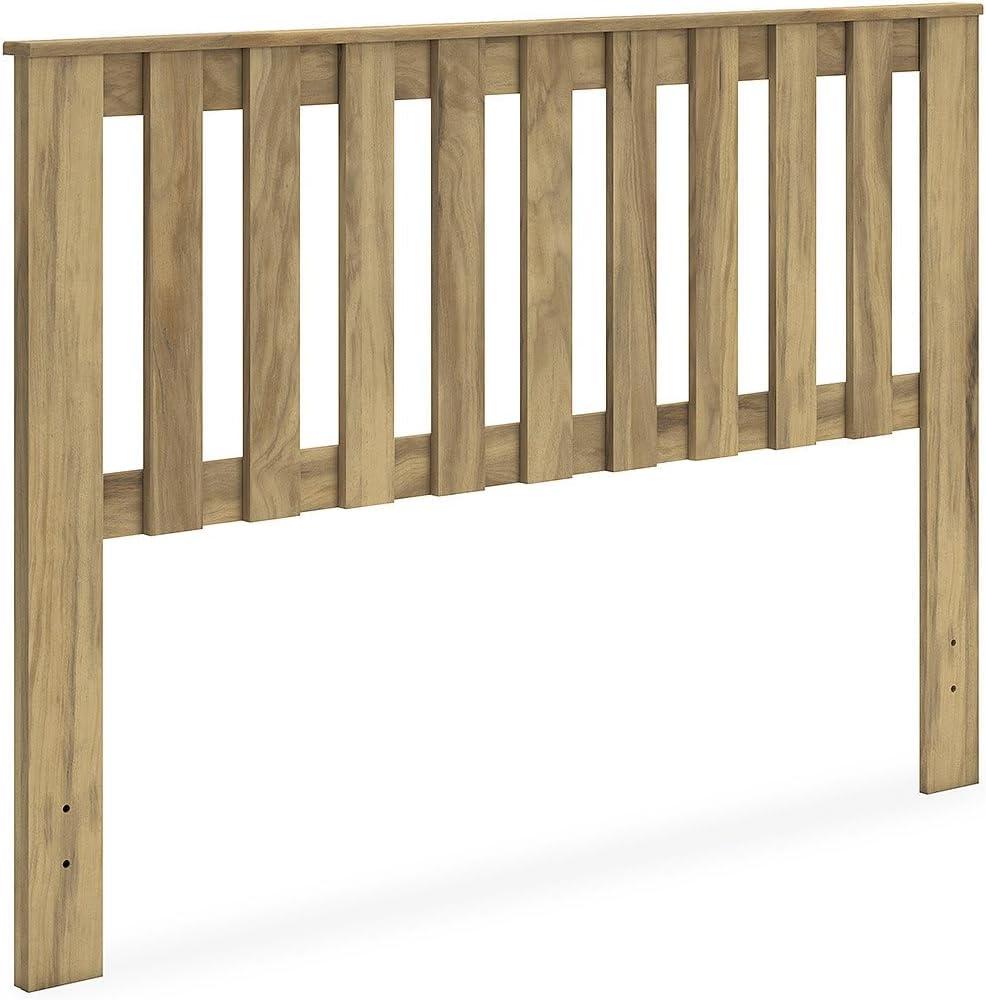 Signature Design by Ashley Bermacy Queen Panel Headboard, Light Brown