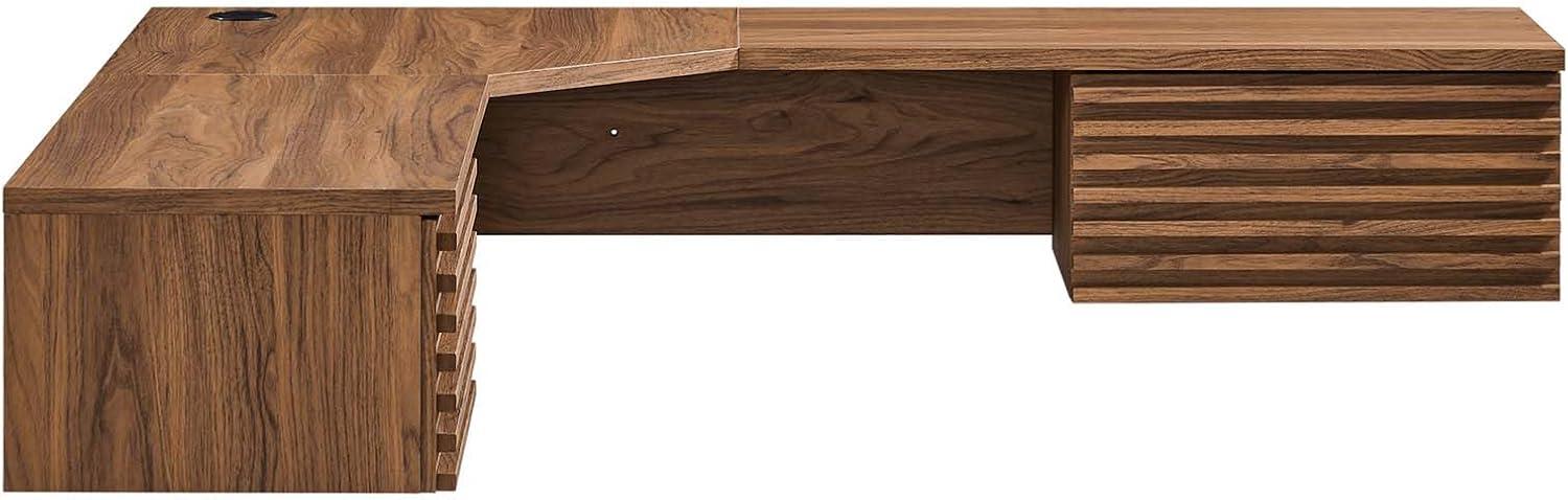 Modway Modway Render Wall Mount Corner Office Desk