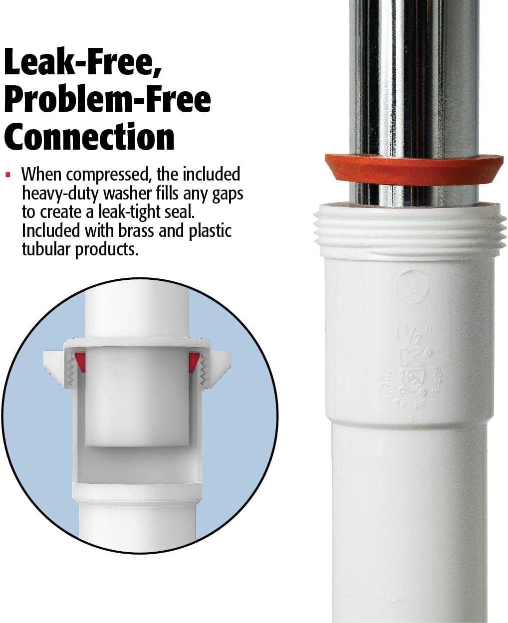 Plumb Pak 200WK 1.25 in. White Plastic P Trap