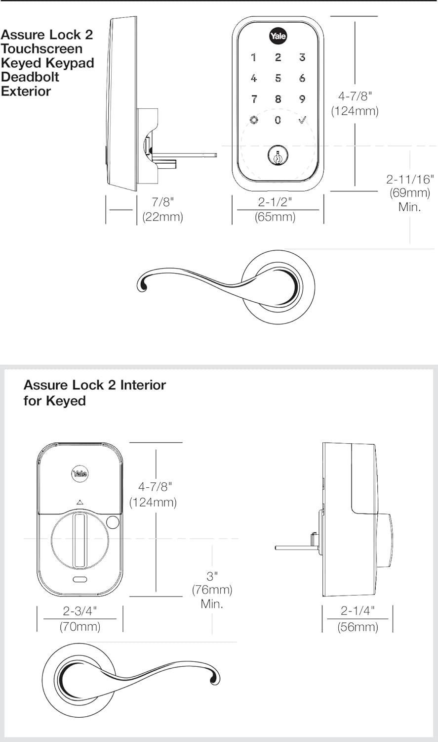 Satin Nickel Electronic Keypad Deadbolt with Bluetooth and Wi-Fi