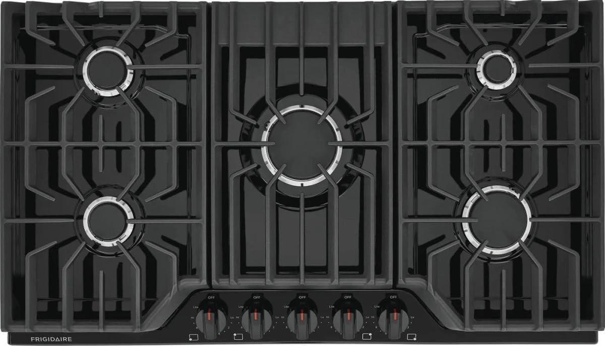 36" Gas Cooktop with 5 Burners