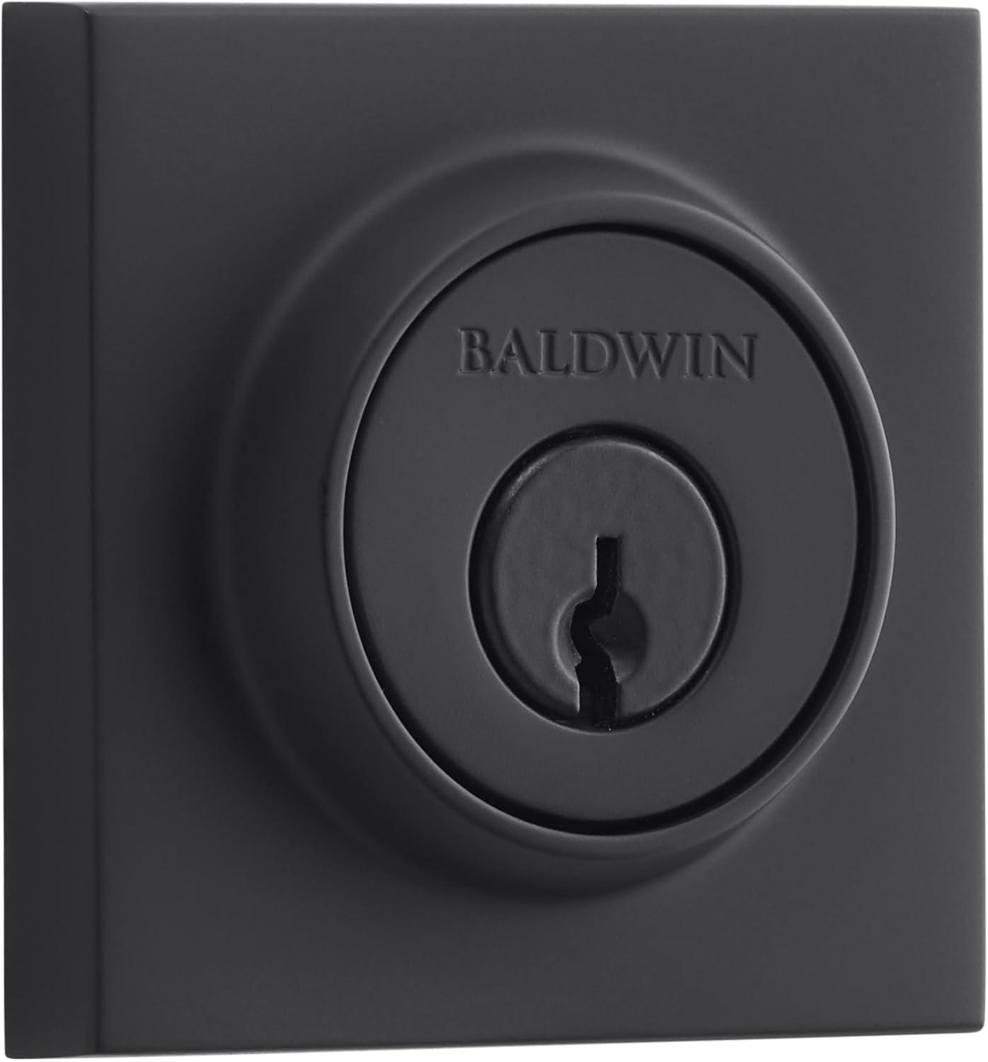 Baldwin Reserve Reserve Satin Black Double Cylinder Deadbolt
