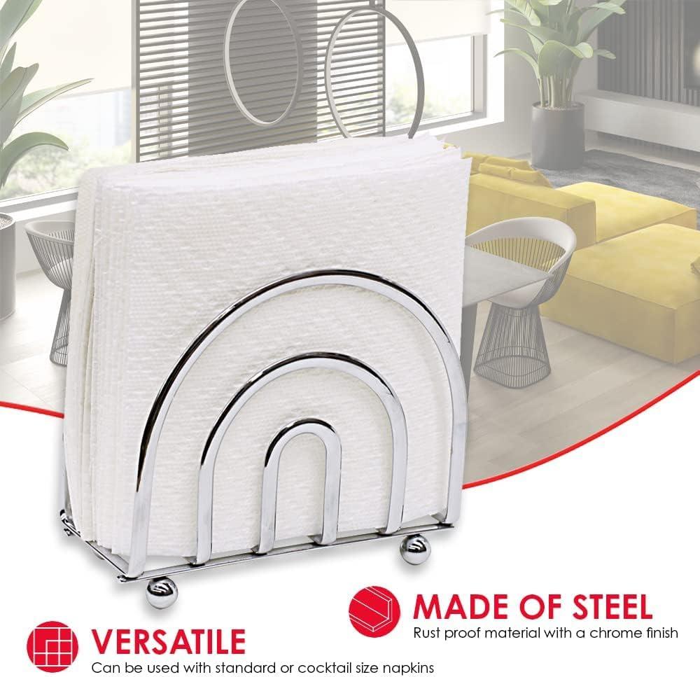 Prep & Savour Metal Napkin Holder