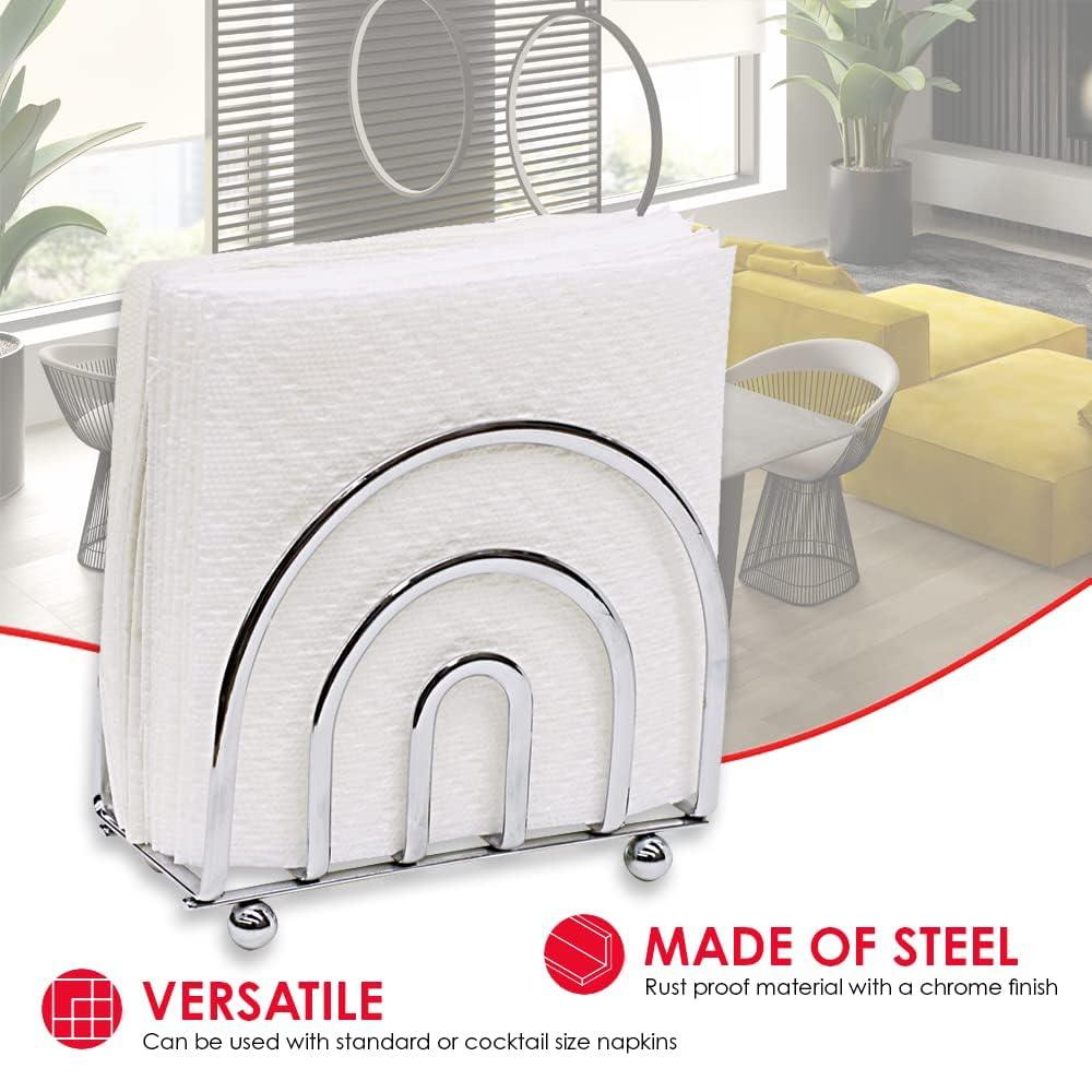 Prep & Savour Metal Napkin Holder