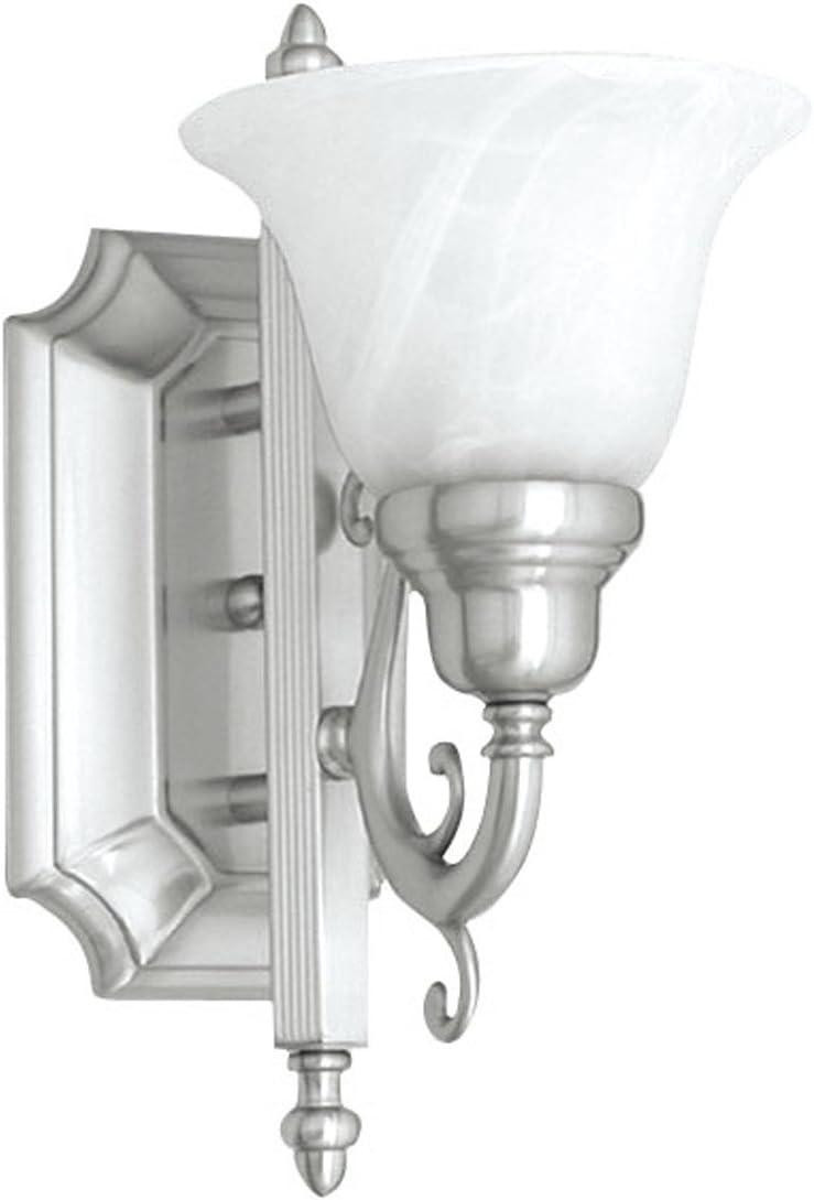 Livex Lighting French Regency 1 - Light Vanity in  Brushed Nickel