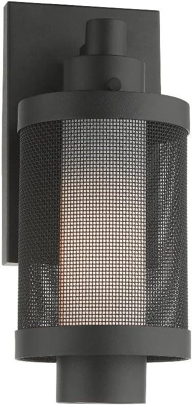 Livex Lighting Nottingham 1 - Light Wall Light in  Textured Black