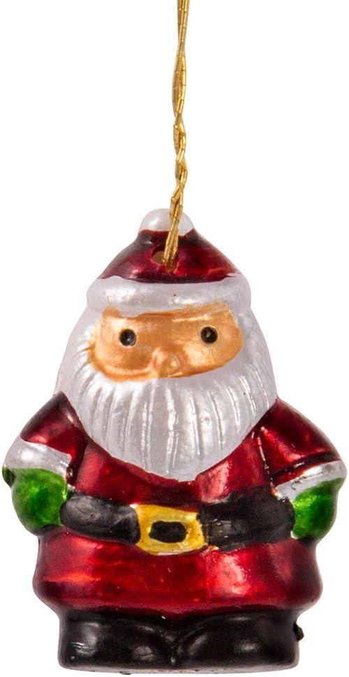 Kurt Adler 1.25-Inch Glass Petite Treasures Miniature Ornament Set, 12 Pieces