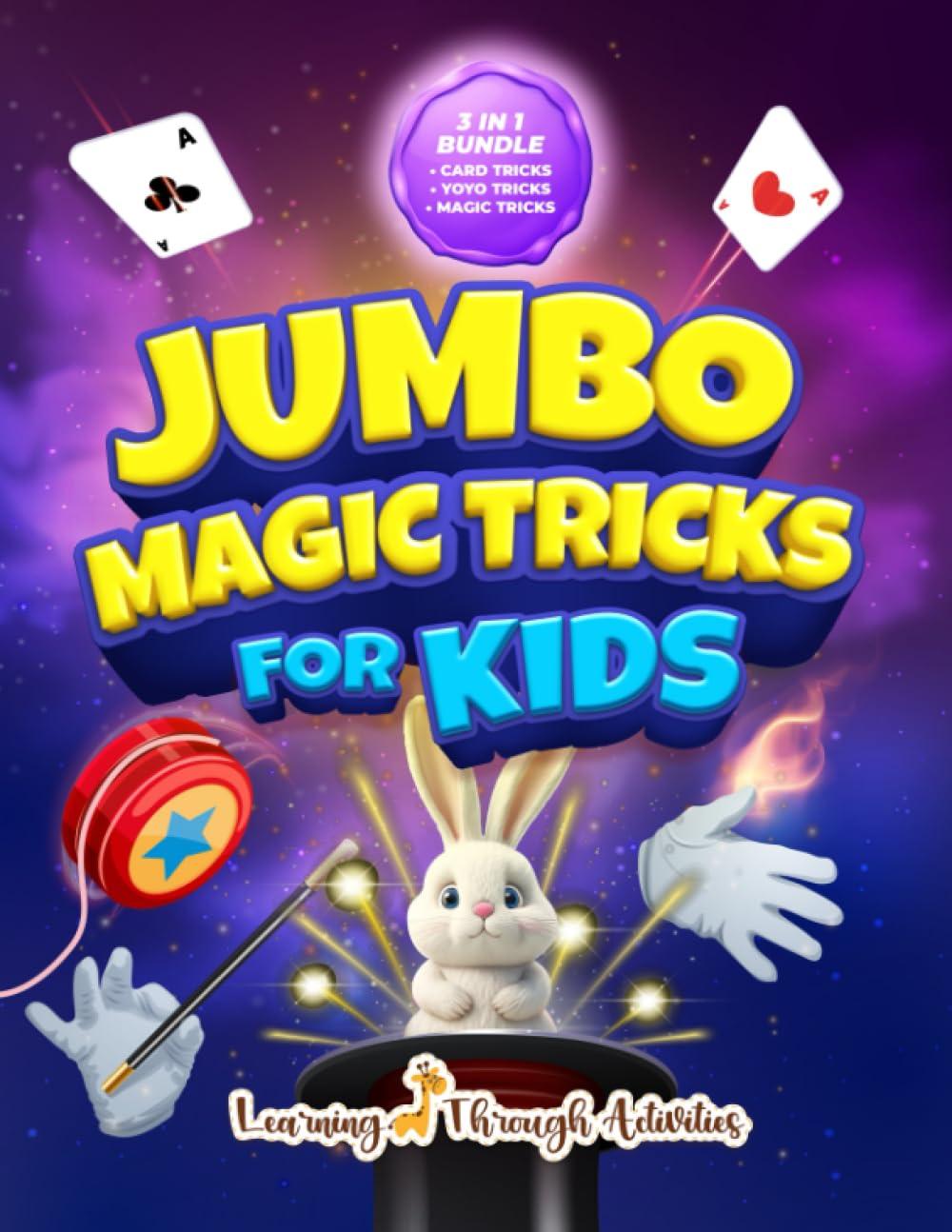 Jumbo Magic Tricks for Kids: 3-in-1 Bundle with Card, YoYo, and Magic Tricks