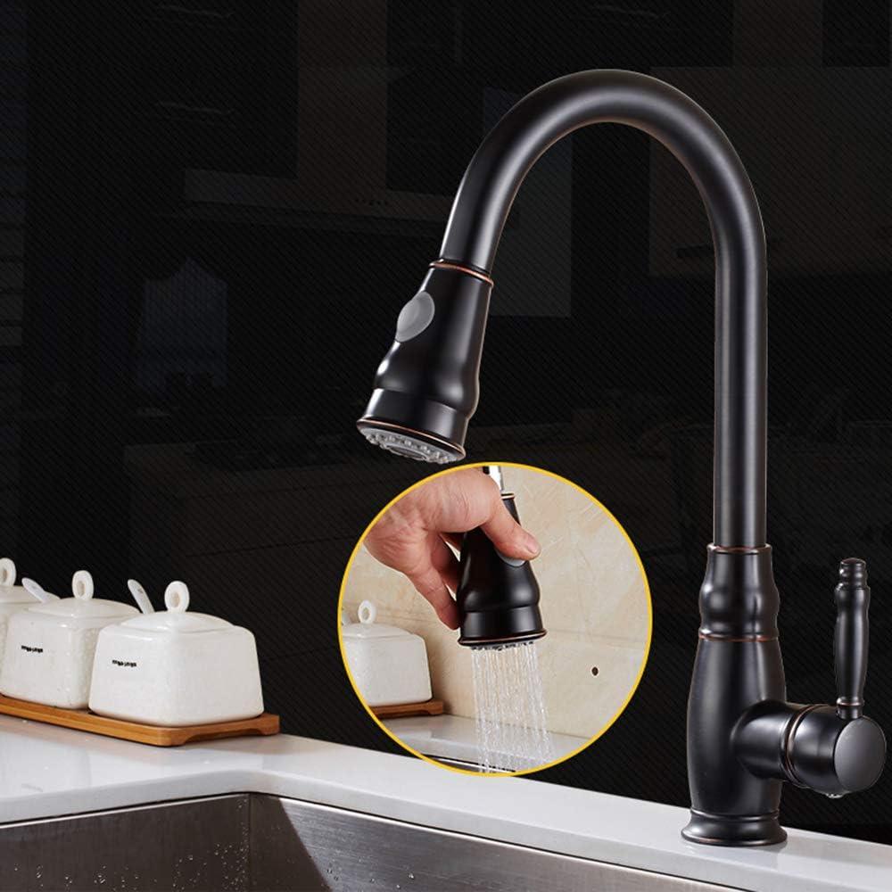 Single Handle Pull Down Kitchen Faucet with Optional Soap/Lotion Dispenser