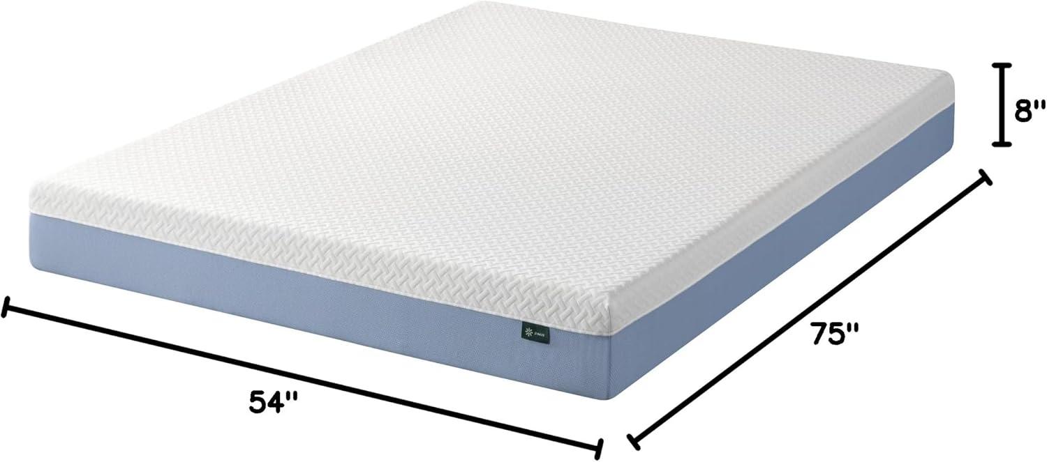 Full 8-Inch Cooling Airflow Memory Foam Mattress