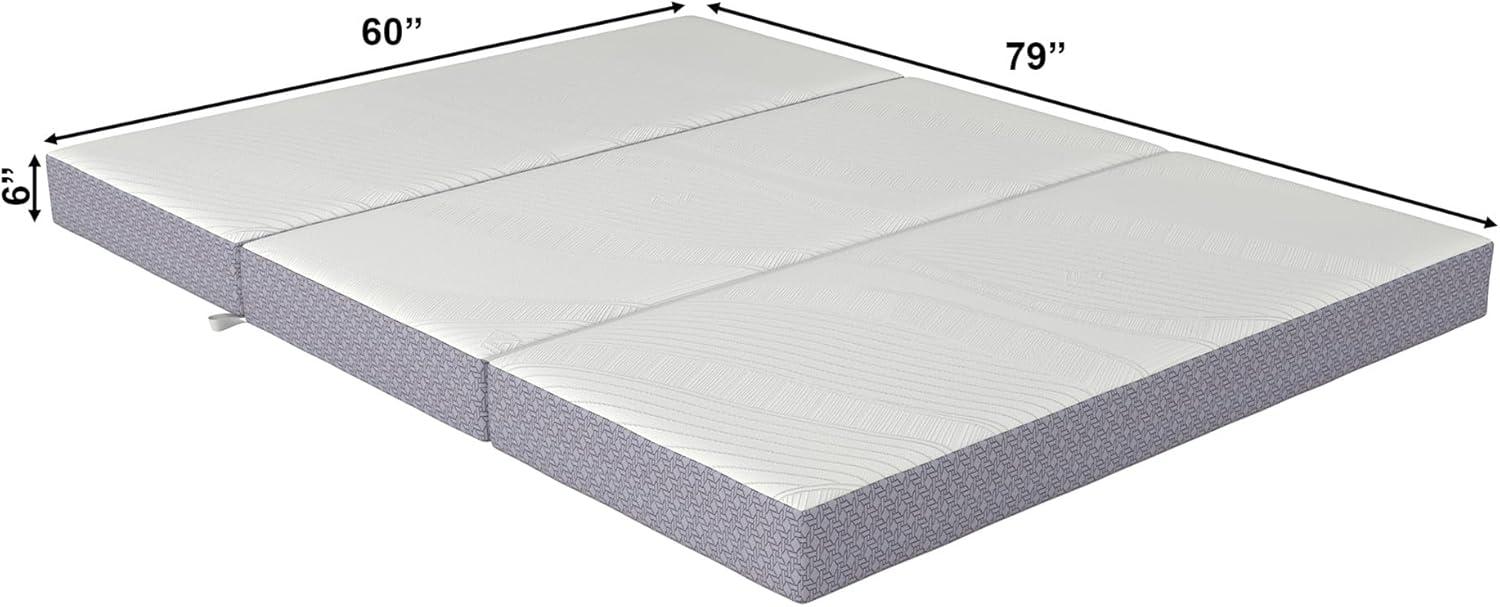 AFI CoolSoft 6" Queen Folding Memory Foam Mattress