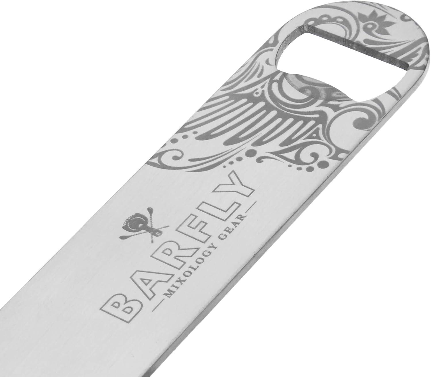 7-Inch Silver Stainless Steel Bar Bottle Opener