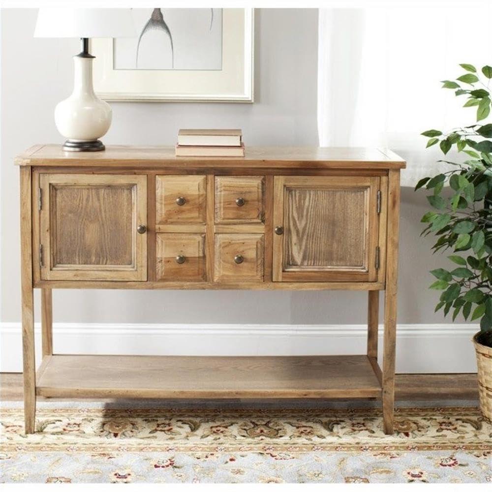 Charlotte Sideboard - AMH6517 - Oak - Safavieh Couture